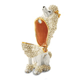 Lux by Jere Bejeweled FIFI French Poodle Trinket Box
