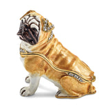Lux by Jere Bejeweled WEDNESDAY Pug Trinket Box