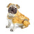 Lux by Jere Bejeweled WEDNESDAY Pug Trinket Box