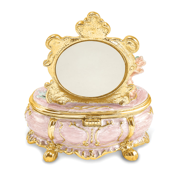 Lux by Jere Bejeweled VANITY Dressing & Makeup Table Trinket Box