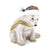 Lux by Jere Bejeweled NOELLE Cuddly Polar Bear Cub Trinket Box