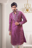 Purple Indian Traditional Kurta Pajama Set- BL4046SNT