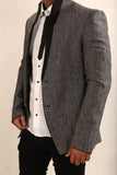 Outstanding Grey Linen Blazer For Men - BL5003SNT