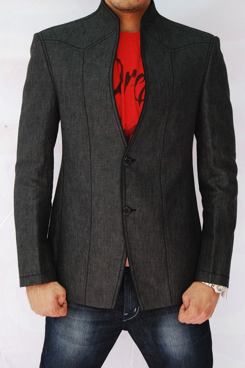 Elegant Evening Linen Blazer For Men - BL5011SNT