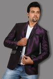 Flamboyant Russell Purple Blazer for Men