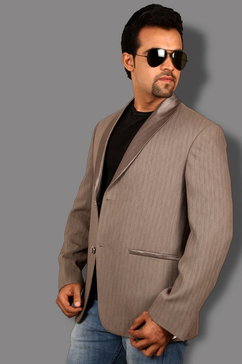 Shawl Lapel Evening Blazer For Men - BL5036SNT