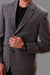 Modern Grey Jute Blazer For Men - BL5047SNT