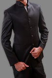 Designer Indian Traditional Black Blazer For Men - BL5054SNT