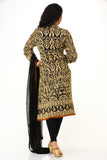 Classy Black Kurti Churidar - Bollywood inspired