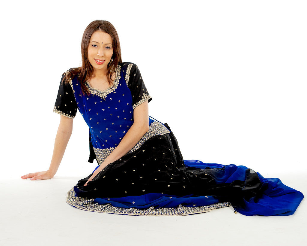 Midnight Skies Lehenga Choli-SNT11145