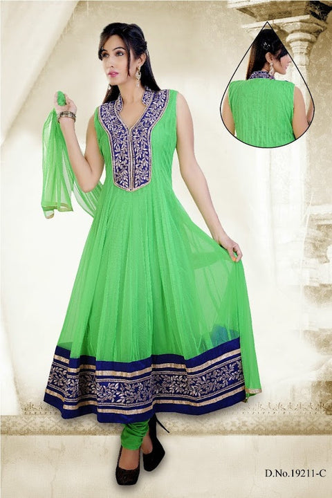 Elegant Ethnic Beautiful Long Anarkali D-19211