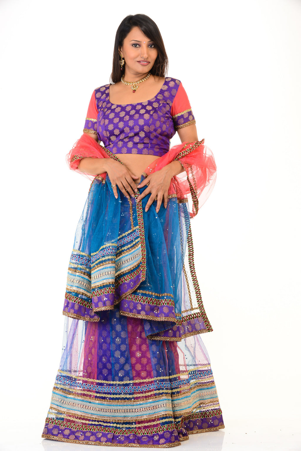 Delicate Pink Mauve Lehenga Choli