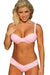 Pretty in Pink Shaper Sexy Bikini Swimsuit Swimwear Top Only