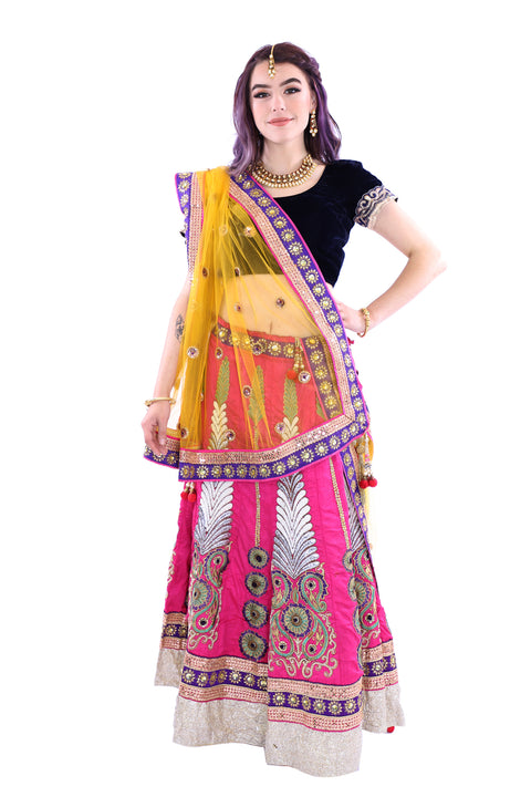 Bright and Festive Sangeet Party Lehenga (9001)