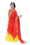 Sunset colored Lehenga