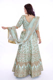 Tiffany Blue Bridal Lehenga