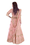 Beaded Pink Bridal Lehenga Rent or Buy