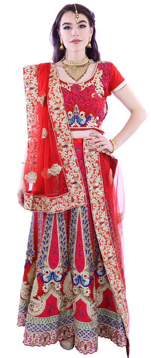 Dance The Night Away Embroidered Bridal Lehenga