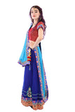 Multi-Colored Lehenga for Rent or Buy