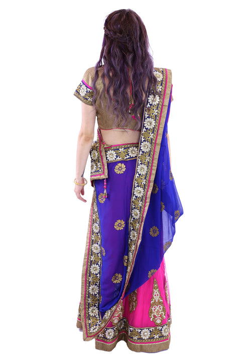 beautifully crafted dupatta for this lehenga
