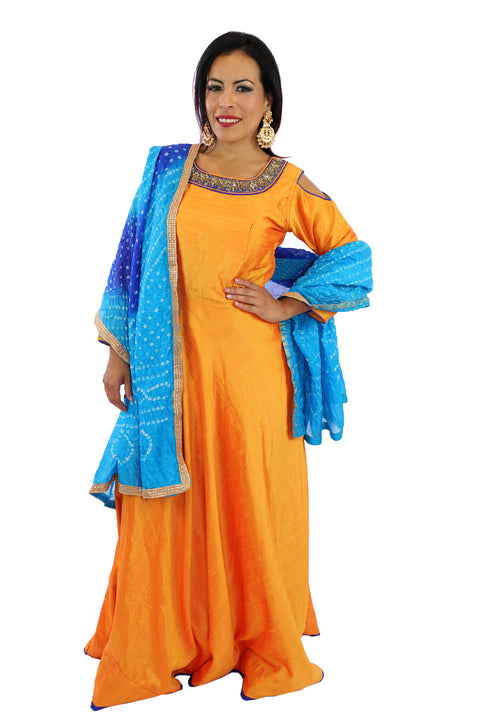 Sunset Dream Modern Anarkali