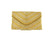 Glamorous Ribbed Rhinestone Indian Envelope Clutch