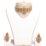Sumptuous stargazer Necklace Set with Earrings and Tika- JW2037
