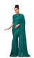 Vibrant Green Sequined Pre-Pleated Ready-Made Sari -INN-2306