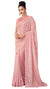 Stunning Light Pink Sequined Pre-Pleated Ready-Made Sari- INN-2308