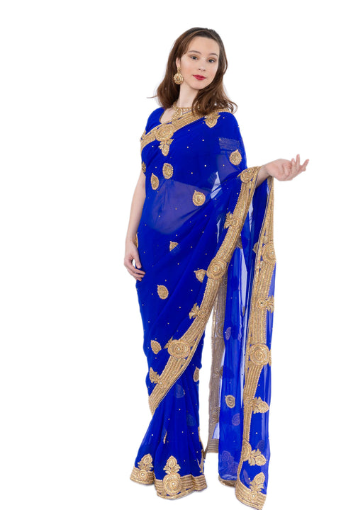 Royal Romance Ready-Made Pre-Pleated Sari