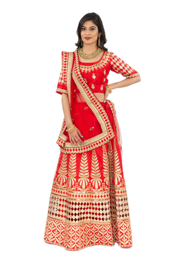 Royal Indian Bridal Lehenga-SNT11085