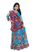 Centric Blue And Berry Lehenga- SNT11076