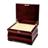 Lux by Jere Poplar Veneer High Gloss Finish Locking Memorial Box