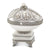 Lux by Jere Authentic Goose Egg "Scalloped Glitz" Crystal Musical Ring Box