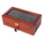 Rosewood Veneer High Gloss Finish Glass Window Multi Use Collector Box