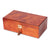 Mapa Burlwood Veneer High Gloss Finish Multi Use Locking Collector Box