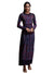 Ritu Kumar Purple Embroidered Kurta Dress