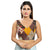 Voguish Grey Designer Indian V-Neck Saree Blouse Choli (LEC-1491-Grey)