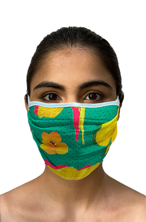 Masaba Designer ReUsable Washable Unisex Face Mask - Pack of 3