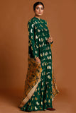 Masaba Bottle Green Robinwings Anarkali Suits