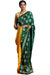 Masaba Bottle Green Bloom Bell Saree