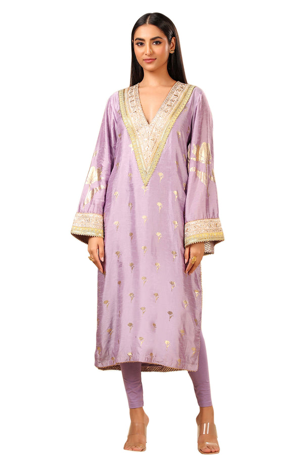 Masaba Lilac Wine Garden Kurti