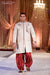 Royal White Groom's Sherwani - Size 40/42