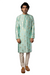 Masaba Indian Designer Traditional Sea Blue Periwinkle Men's Kurta