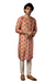 Masaba Indian Designer Traditional Dusty Pink Tulip Men's Kurta