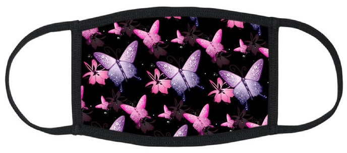 Angel Wings Reusable Face Mask - Unisex Washable Triple Layer Breathable Cotton Fabric - Limited Supply