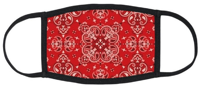 Rangoli Print Reusable Face Mask - Unisex Washable Triple Layer Breathable Cotton Fabric - Limited Supply