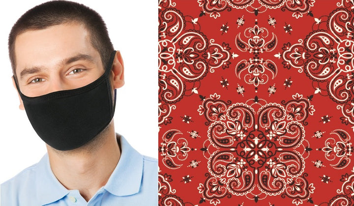 Rangoli Print Reusable Face Mask - Unisex Washable Triple Layer Breathable Cotton Fabric - Limited Supply