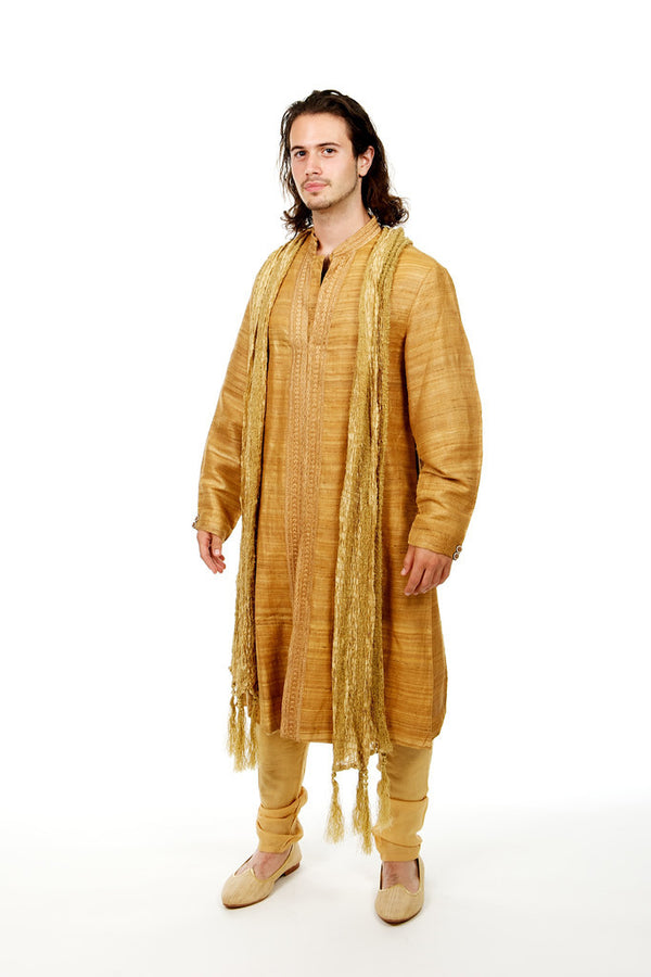 Rich Gold Sherwani (Rent)