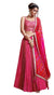 Pink Chinon Digital Bandani Print Designer Party wear Lehenga Choli Set - NM105